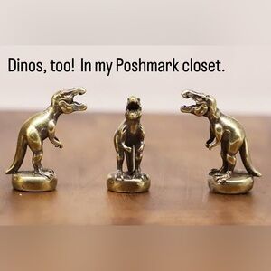 Dinosaur Hinge Toppers Set of 3